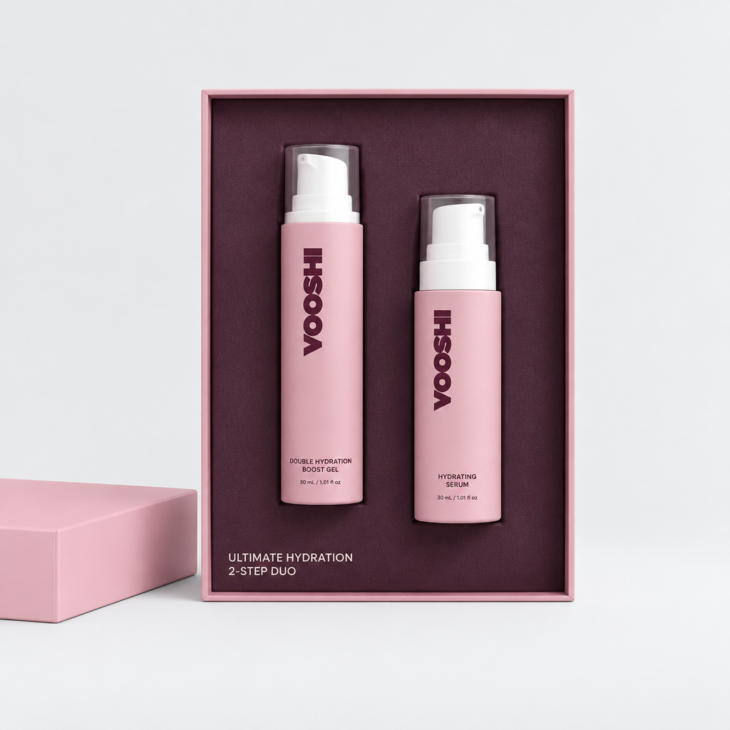 Ultimate Hydration Duo, open gift box — VOOSHI