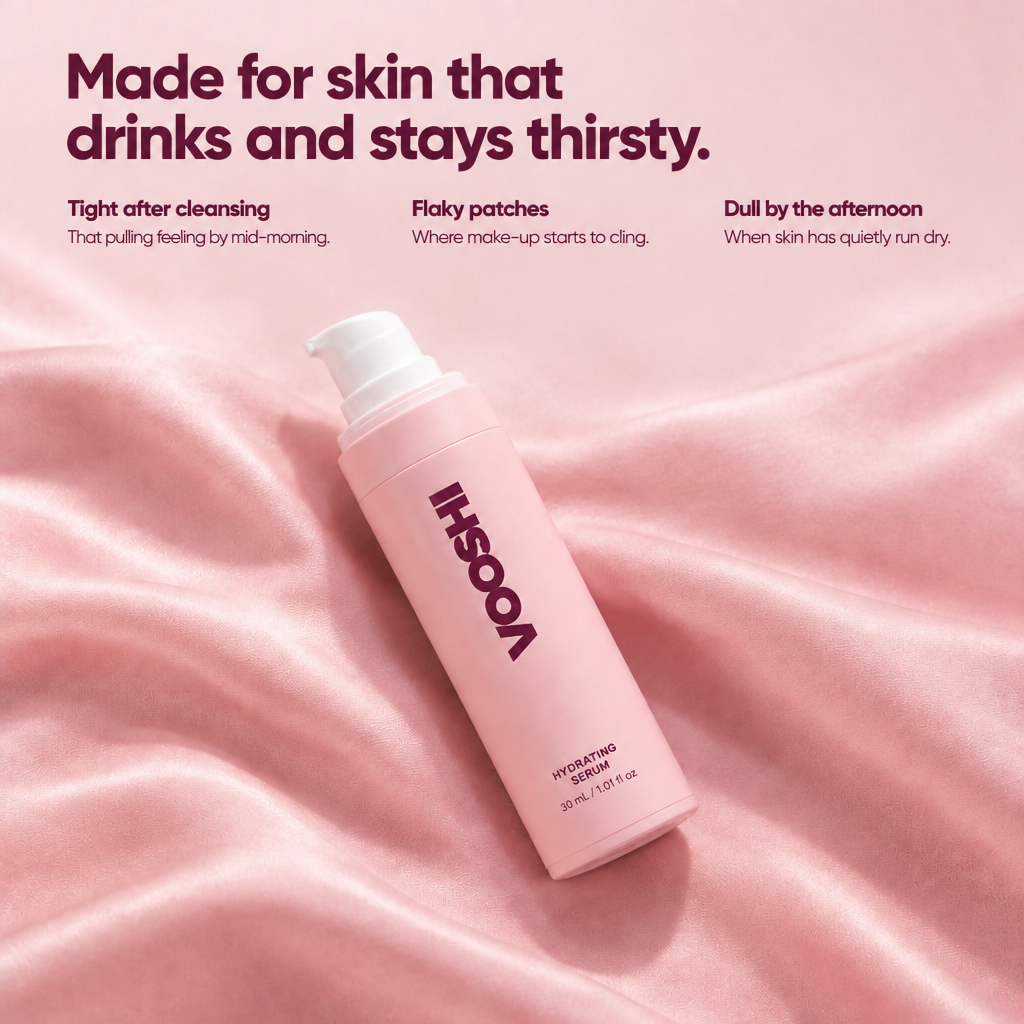 Hydrating Serum — made for skin that stays thirsty