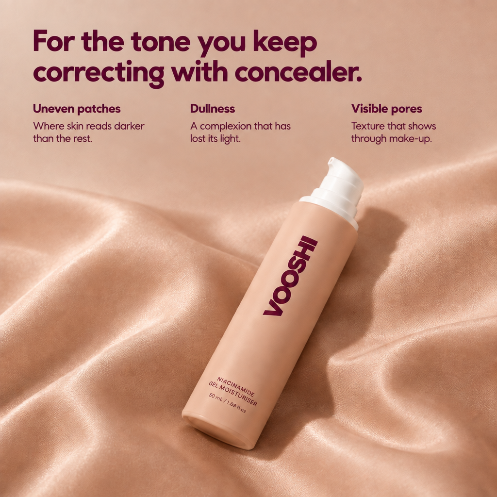 Niacinamide Gel Moisturiser — for the tone you keep correcting