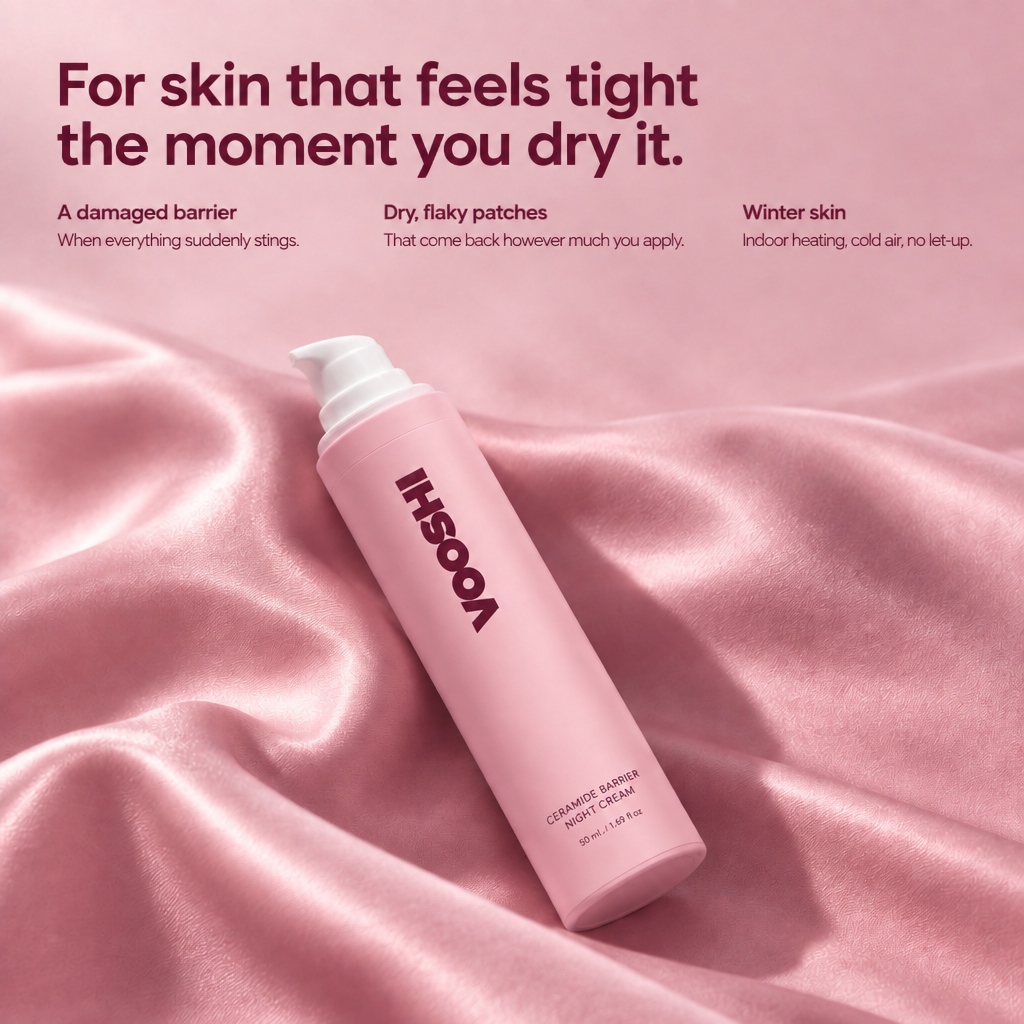Ceramide Barrier Night Cream — for skin that feels tight