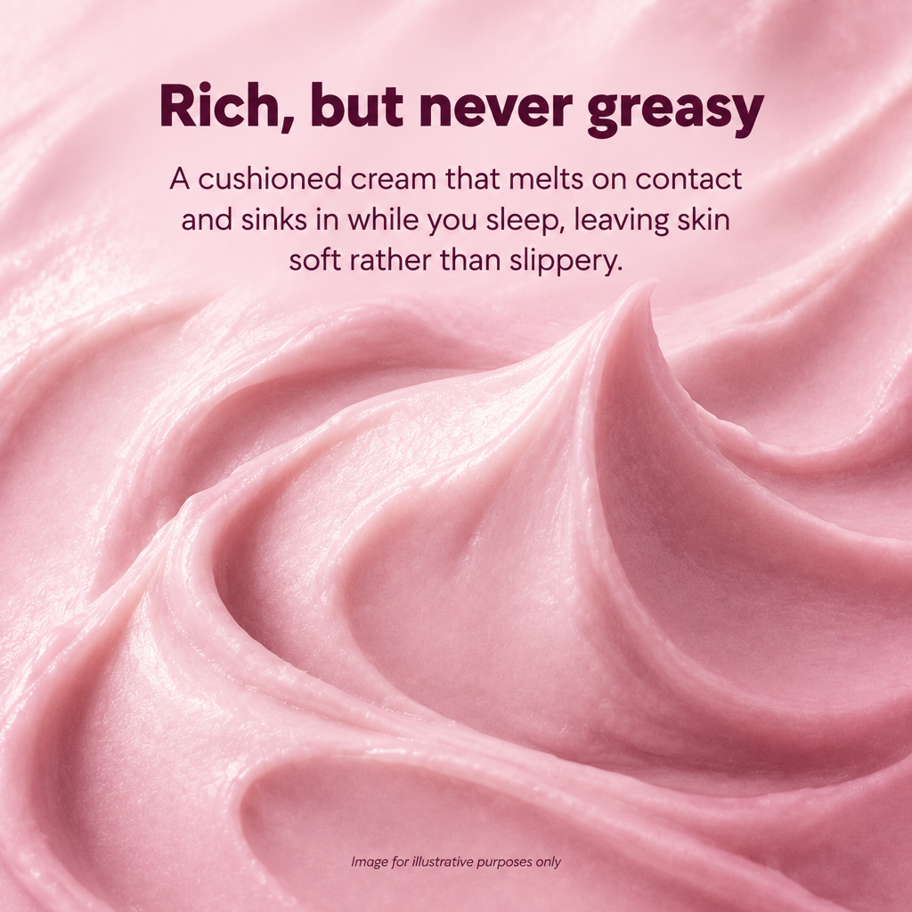 Ceramide Barrier Night Cream — rich, but never greasy