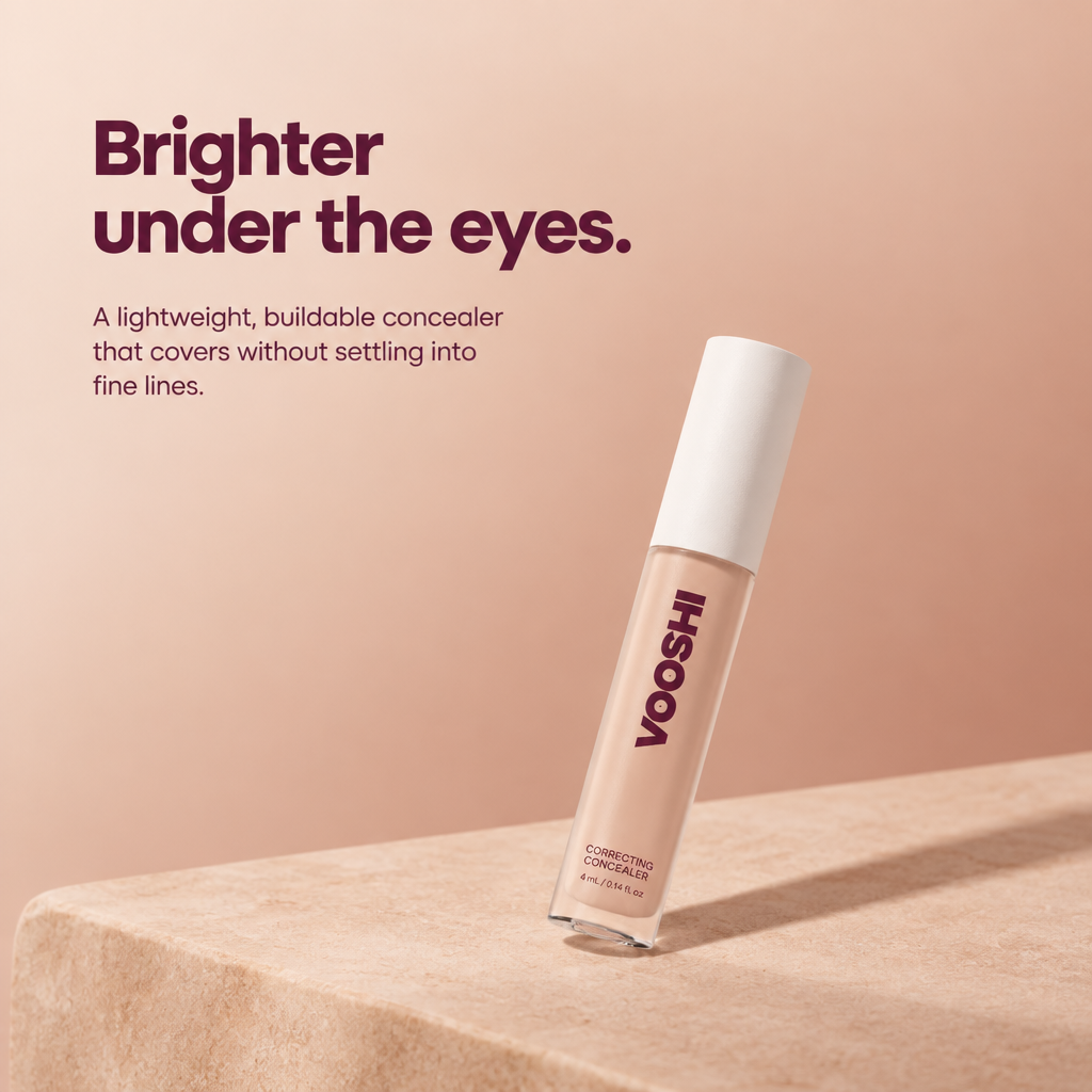 Brighter under the eyes - VOOSHI Correcting Concealer