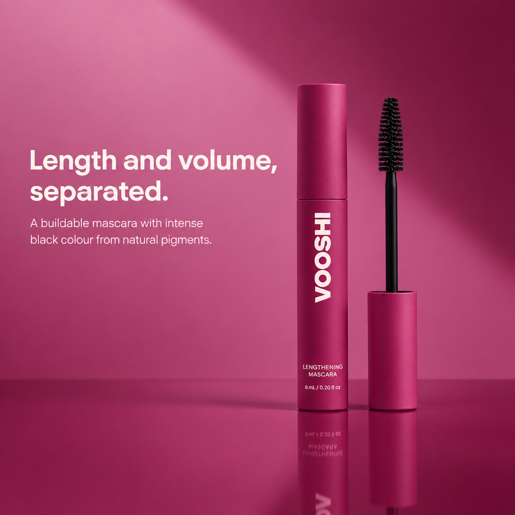 Length and volume, separated - VOOSHI Lengthening and Volumising Mascara