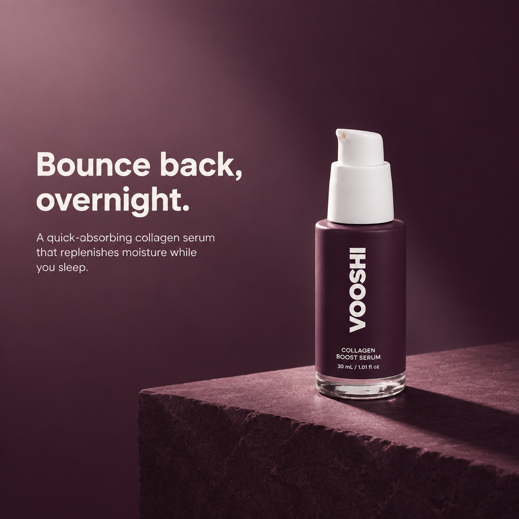 Bounce back, overnight - VOOSHI Collagen Boost Serum