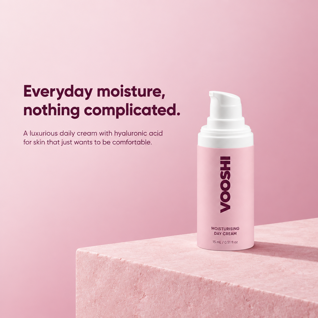 Everyday moisture, nothing complicated - VOOSHI Moisturising Day Cream