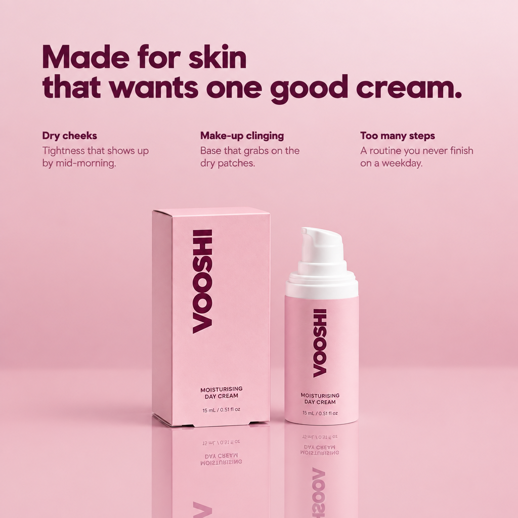 Made for skin that wants one good cream - VOOSHI Moisturising Day Cream