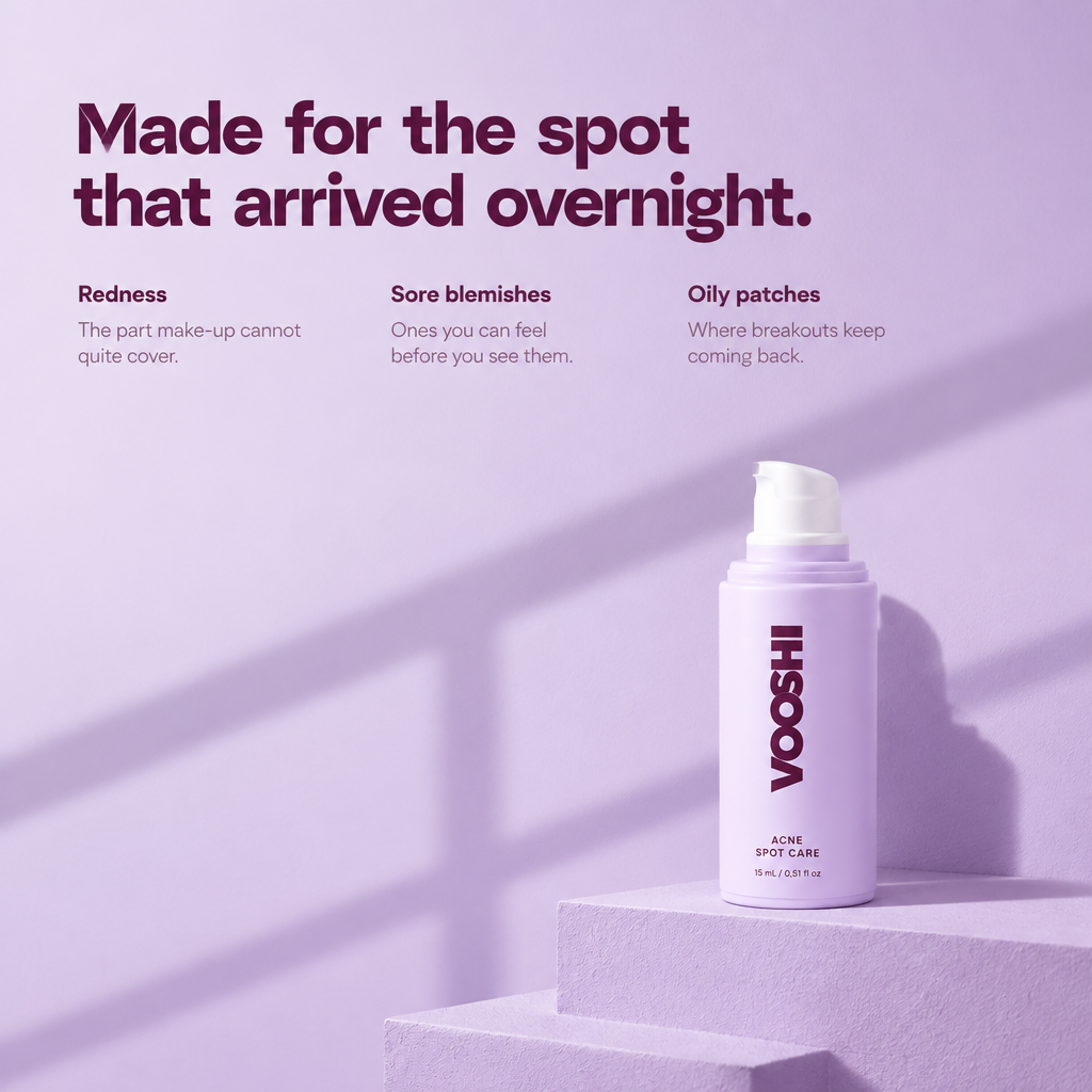 Made for the spot that arrived overnight - VOOSHI Acne Spot Care