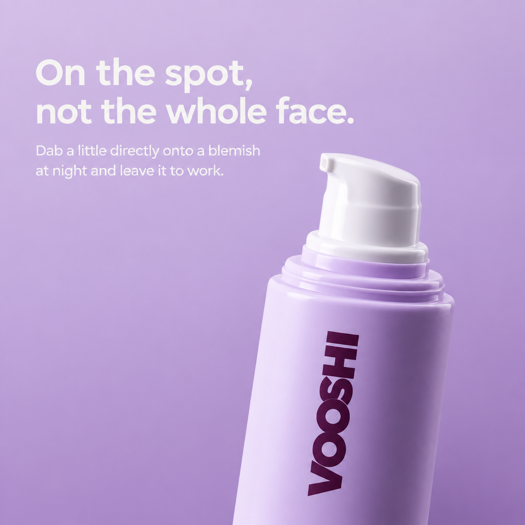 On the spot, not the whole face - how to use VOOSHI Acne Spot Care