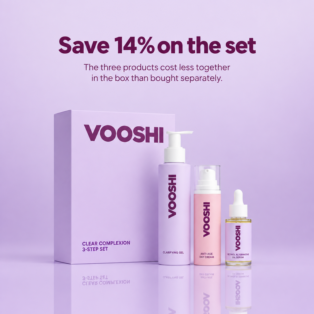 Save 14% on the set - VOOSHI Clear Complexion Set
