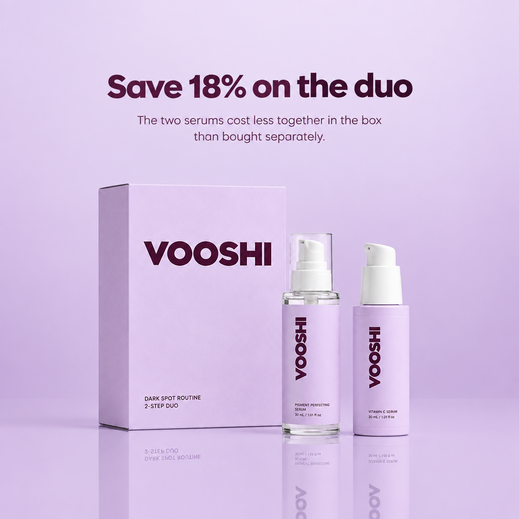 Save 18% on the duo - VOOSHI Dark Spot Routine Duo