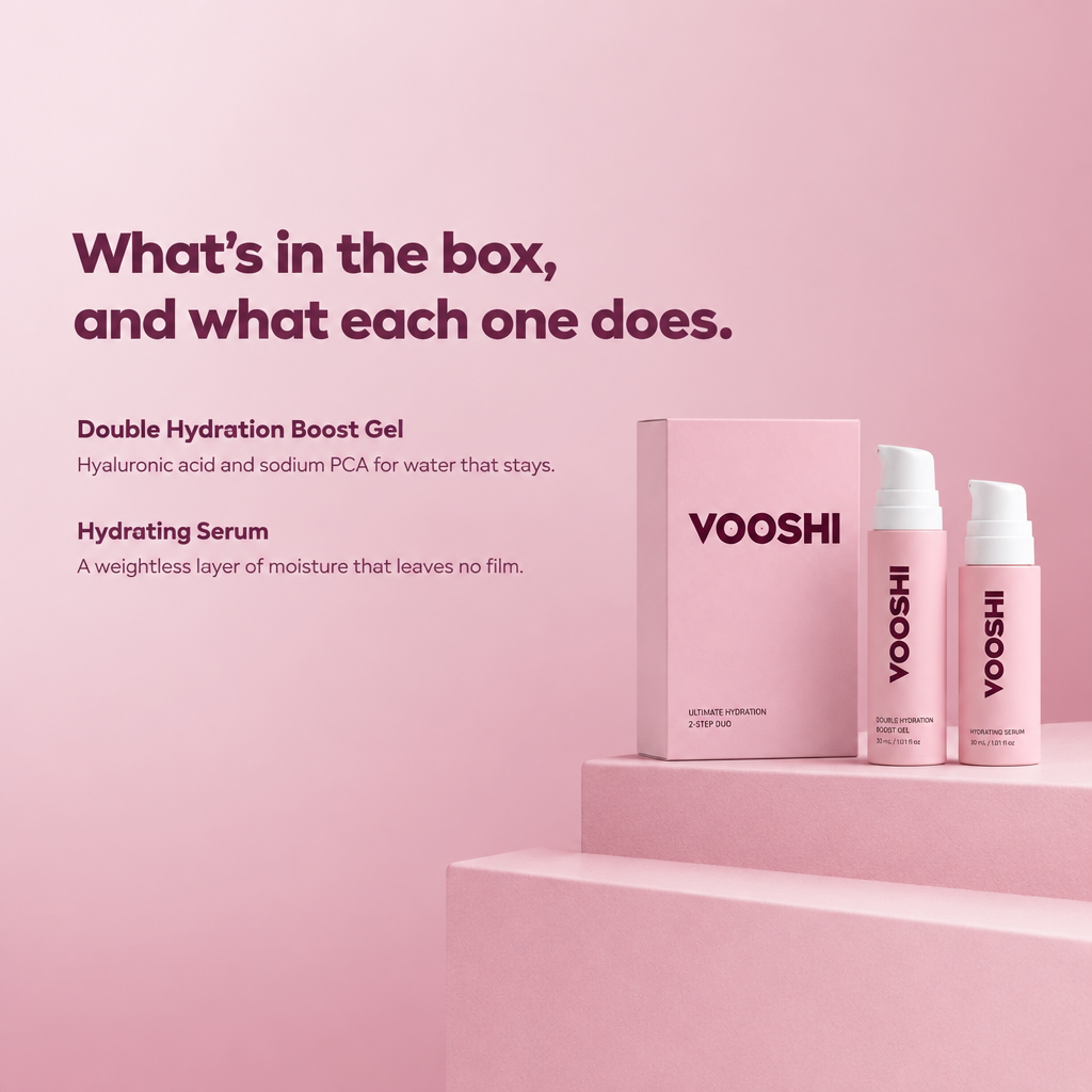 What is in the box and what each one does - VOOSHI Ultimate Hydration Duo