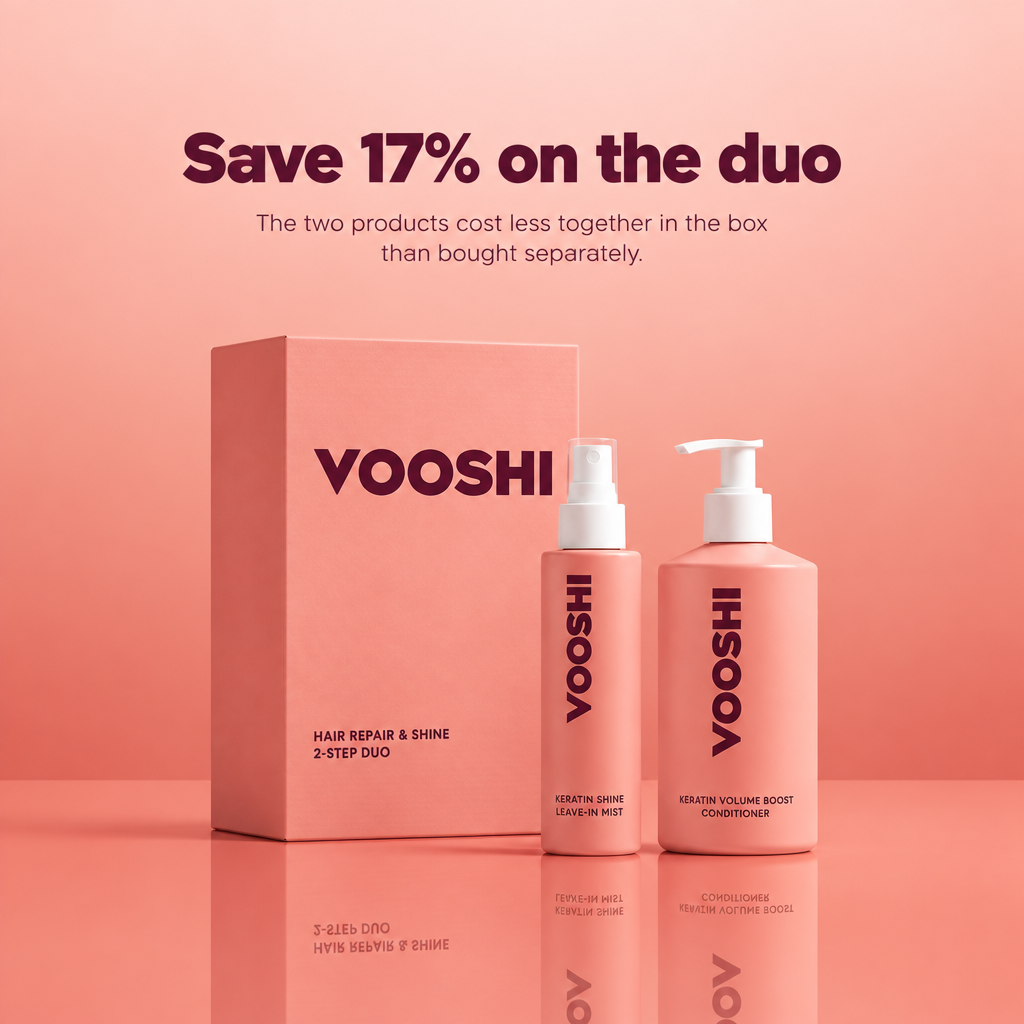 Save 17% on the duo - VOOSHI Hair Repair and Shine Duo